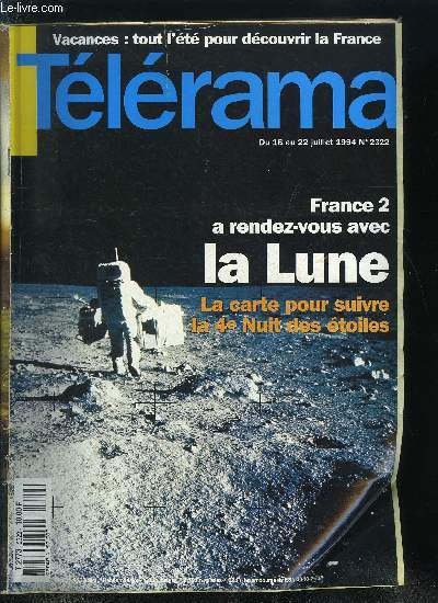 Tlrama n 2322 - Festival de Brat : le gars de la narine, Pas de vacances pour les bestioles : la puce de mer, Festival de contes a Capbreton : il tait une fois par Henri Gougaud, C'est ma tourne, par le rocker Philippe Barbot, Ils ont choisi