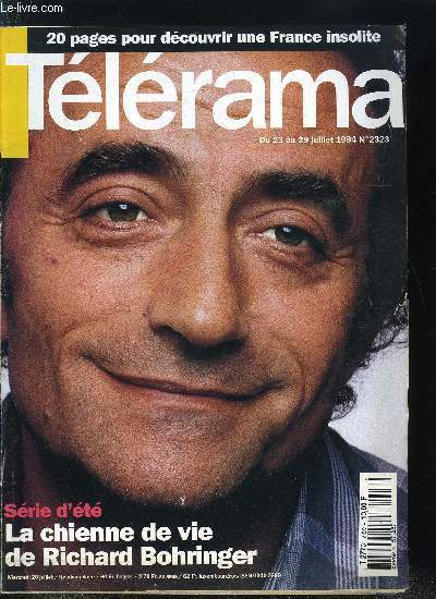 Tlrama n 2323 - Festival mdival d'Eymet : Renaud la fronde, Pas de vacances pour les bestioles : le frelon, Montolieu, dans l'Aude : un village a la page, Les tubes de nos ts : Hey Jude, Ils ont choisi la France : le sculpteur Zuzana Jaczova