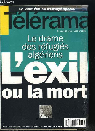 Tlrama n 2352 - Reportage : Claude Sautet tourne Nelly et M. Arnaud, Riaba ma poule, d'Andr Konchalovsky, et entretien avec le ralisateur, Barcelona de Whit Stillman, et rencontre avec le ralisateur, Les apparitions de Florence Seyvos, Arts