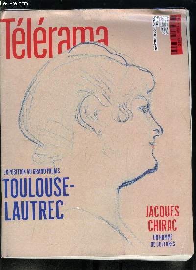 Tlrama n 3638 - Le droit au secours de l'environnement, par la juriste Mathilde Hautereau-Boutonnet, Le neurobiologiste Herv Chneiweiss, Greta Thunberg a l'ONU, Bulle Ogier, tout conte fe, Jacques Chirac, lui qui adorait passer pour un ignare tait