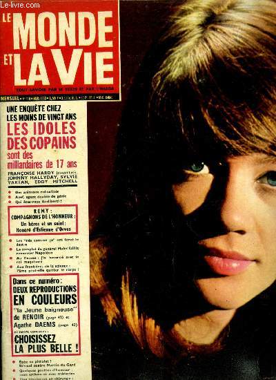 Le monde et la vie n 118 - Ils sont formidables ces copains par Dominique Cordelier, Allo les assurances ? On a vol un tableau, Un nouvel humoriste : Reiser, Un terroriste de gnie : Azef par P. Pral, Quand les amis des btes exagrent, Catch
