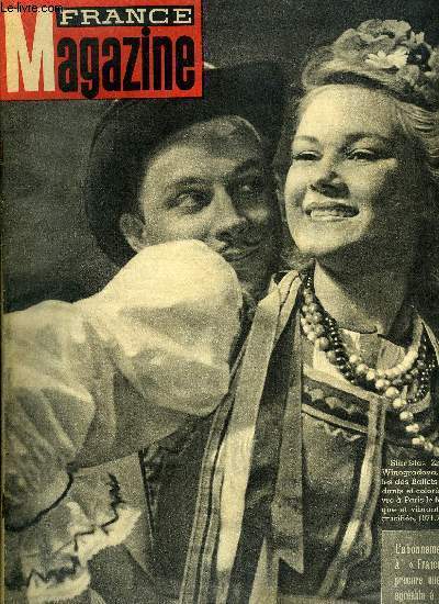 France magazine n 54 - Chaque jour grace aux animaux mobiliss a l'institut Pasteur, 80.000 vies sont sauvegards, Ceux du Simoun, trois jeunes franais coulent un sous marin ennemi, Danses de guerre pour les Tommies, Dans la Pologne dvaste, le juif