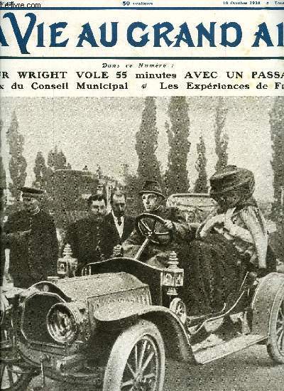 La vie au grand air n 525 - Le record du monde en aroplane avec un passager, Du camp d'Auvours au camp de chalons par Franois Peyrey, Le grand prix de l'aro club, La nouvelle voiturette Renault Frres par Franck Mapper, Le championnat de lutte amateur