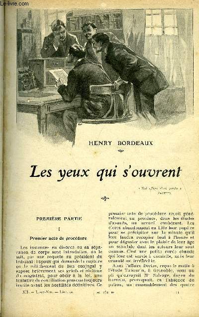 Lisez moi n 91 - Les yeux qui s'ouvrent par Henry Bordeaux, En passant par Paul Bourget, L'anniversaire par Charles Foley, Les glycines par Edmond Rostand, Aprs le pardon (suite) III par Mathilde Serao, Le cygne par Sully Prudhomme, Nouvelle lune