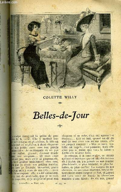 Lisez moi n 140 - Belles de jour par Colette Willy, L'associe (suite) VI par Lucien Muhlfeld, Romance par Edmond Haraucourt, Au chateau d'Amboise par Gustave Flaubert, Vignes en fleur par Andr Theuriet, Les roses par Lucie Delarue Mardrus, Le cigare