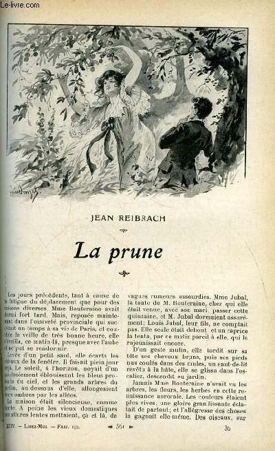 Lisez moi n 192 - La prune par Jean Reibrach, Les vagues par Edmond Haraucourt, Strass et diamants (fin) par Lon de Tinseau, La demoiselle par Thophile Gautier, La rvrende par Pierre Mille, Les trois gars de la Haussire par Ren Bazin, Clairs