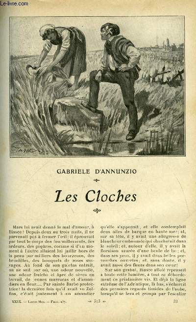 Lisez moi n 237 - Les cloches par Gabriele d'Annunzio, Les roquevillard (III) par Henry Bordeaux, Les paques de Sylvanie par Paul Arne, Le hros qui sommeille par Maurice Vaucaire, Une tache d'encre par Ren Bazin, Pques fleuries par Andr Theuriet