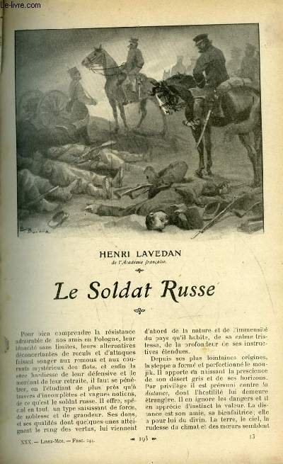 Lisez moi n 244 - Le soldat russe par Henri Lavedan, Andr Cornlis (XVI) par Paul Bourget, Le bouchon par J. Renard, Le fantome par Marcelle Tinayre, La princesse d'Erminge par Marcel Prvost, Le jardin par Edouard Pailleron, L'envers d'une conspiration