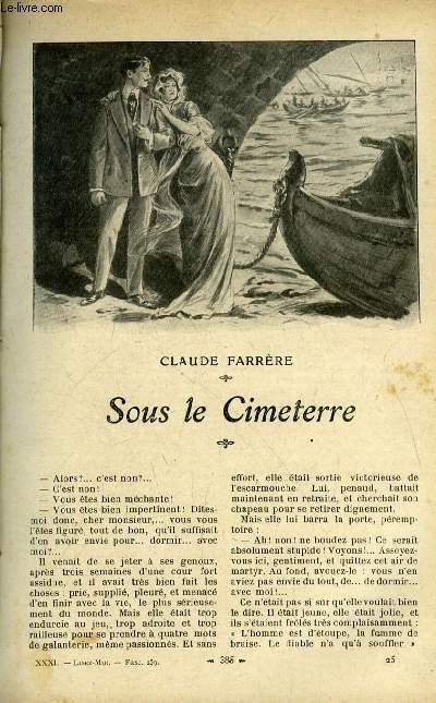 Lisez moi n 259 - Sous le cimeterre par Claude Farrre, Frdrique par Marcel Prvost, Les quatre boeufs du roi Pierre par Edmond Rostand, La reine Hortense par Guy de Maupassant, La faim par Henri Duvernois, L'armature (V) par Paul Hervieu, L'idiot