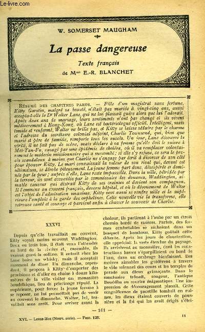 Lisez moi - nouvelle srie - n 123 - La passe dangereuse (XXXVI) par W. Somerset Maugham, Mariage de raison par Pierre Villetard, Le chemin de plaine par Ernest Prochon, Les voisins par Frdric Boutet, Le pirate par J.H. Rosny jeune, Les hommes