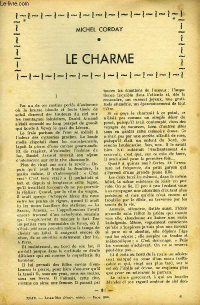 Lisez moi - nouvelle srie - n 366 - Le charme par Michel Corday, A l'acadmie franaise par A. Blanc-Pridier, Le retour par Albert de Teneuille, Mitsou (VI) par Colette, L'ide de Simone par Lon Lafage, Siona a Paris (XV) par Myriam Harry, La Ne