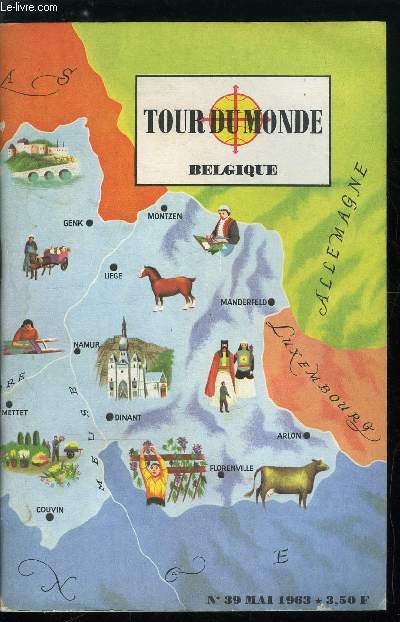 Tour du monde n° 39 - Belgique - Collectif - 1963 - Afbeelding 1 van 1