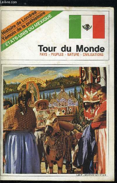 Tour du monde n 219 - Etats Unis du Mexique