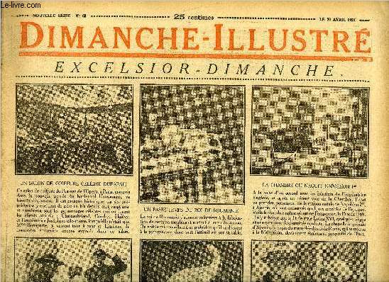 Dimanche-Illustr n 60 - Les flibustiers par Funck Brentano, Le train perdu par Conan Doyle, Bicot, prsident de club, une mission dlicate, La famille Mirliton, un homme qui n'a pas de chance, Une magnifique occasion par Tristan Bernard