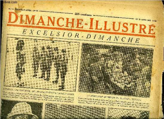 Dimanche-Illustr n 78 - A Verdun : une offensive de tirailleurs contre un highlander, La marchande de melons et le singe rclame, La Fayette par Jules Chancel, Le rve de Lasalle par Georges d'Esparbs, Bicot, prsident de club, faux dpart, La famille