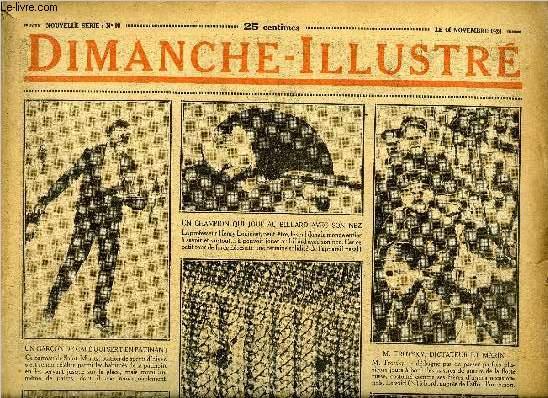 Dimanche-Illustr n 90 - Une cantatrice clbre : La Malibran par Funck Brentano, Mon premier aroplane par H.G. Wells, Bicot, prsident declub, se lance dans les affaires, La famille Mirliton, un coup de vent malencontreux, Le soldat de marathon