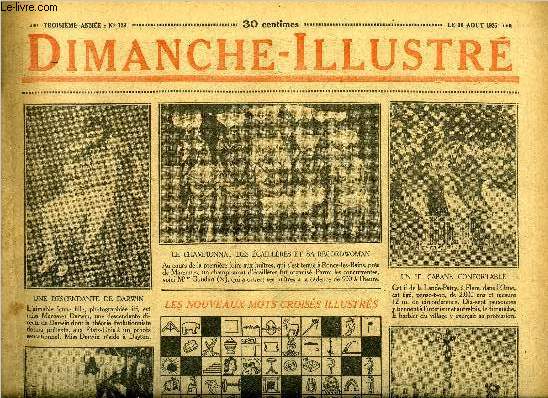 Dimanche-Illustr n 129 - Le championnat des caillres et sa recordwoman, Monsieur Thiers par Jules Chancel, Le geste de Bouddha par Emile Pags, Bicot, prsident de club, cadeau champtre, La famille Mirliton, une contravention, Cinq ans de bonheur