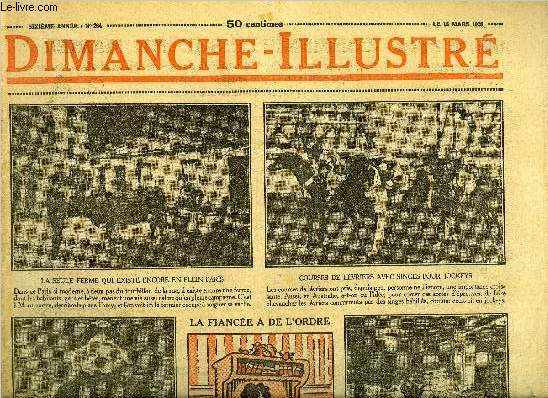 Dimanche-Illustr n 264 - Le capitaine Hinchcliffe et Miss Elsie Mackay quittent l'Angleterre pour tenter la traverse arienne de l'Ocan Atlantique, George Sand, la dame de Nohant par Jules Chancel, Le kaiser tait-il le kaiser ? Ou l'nigme de 1915