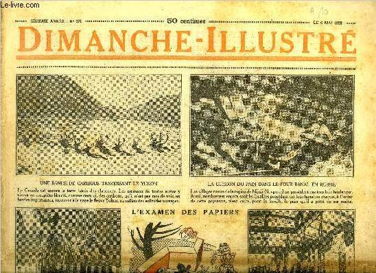 Dimanche-Illustr n 271 - 425 dputs ont t lus dimanche, au scrutin de ballottage, Newton, astronome et physicien par Funck Brentano, Devant Dieu et devant les hommes par Amerigo Manzini, Bicot, prsident de club, n'est pas content, Zig et Puce