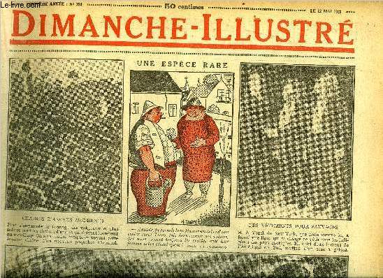 Dimanche-Illustr n 324 - Le premier tour de scrutin n'apporte pas de modifications aux positions des partis, La vie du Marchal Foch raconte par lui mme au commandant Charles Bugnet, La loi de la piste par Jack London, Bicot, prsident de club, offre