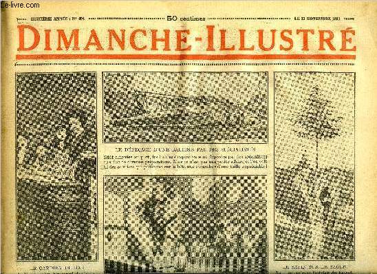 Dimanche-Illustr n 404 - Le parti Pilsudski obtient un triomphe complet aux lections, Napolon aprs Ina par G. de Fels, L'histoire des vingt couronnes par A.E.W. Mason, Vingt ans aprs par O'Henry, Bicot, prsident de club, livre a domicile, Zig