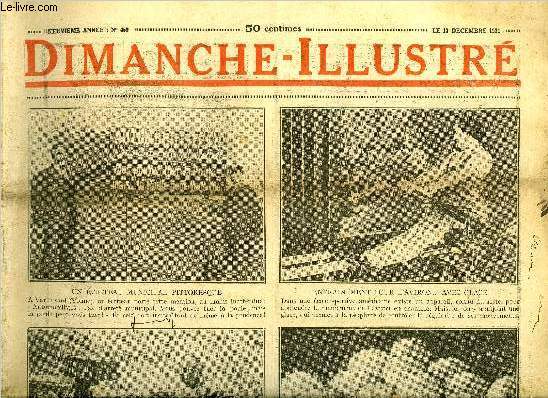 Dimanche-Illustr n 459 - Franz Liszt par Octave Beliard, L'extraordinaire Mister Binks par Michel Servanne, Bicot, prsident de club et son arbre de Nol, Zig et Puce tombent dans le pige, L'homme aux oreilles cartes
