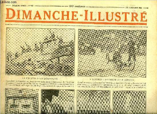 Dimanche-Illustr n 467 - Louis XIV, roi moderne par H. de Fels, La srnade du marmiton par Emile Pags, Bicot, prsident de club, une bonne pipe, Zig et Puce, une faible femme, Choute aime les animaux par Henry Mguin