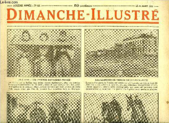 Dimanche-Illustr n 471 - Un grand explorateur : le chatelier par Robert Laulan, Un drame de la faim par A. Roub-Jansky, Bicot, prsident de club, concours de mensonges, Zig et Puce, une affaire d'honneur, Un gros travailleur par Rodolphe Bringer