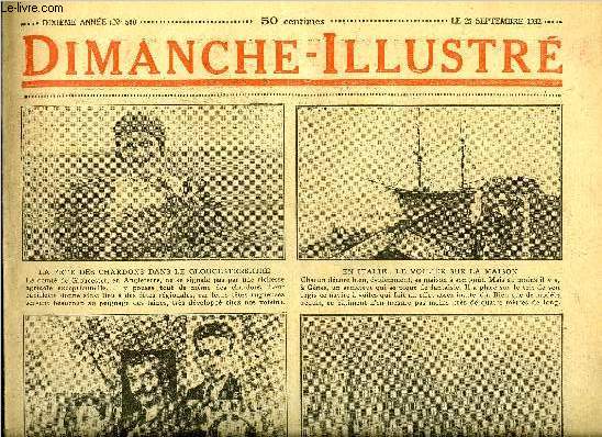 Dimanche-Illustr n 500 - De l'arme impriale a la Reichswehr par H. de Fels, Edmond About par Jean Bernard, L'odeur du musc par Edmond Romazires, La famille Mirliton procde au nettoyage, Zig et Puce, une descente mouvemente, La pipe par Gaston Derys