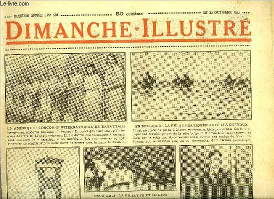 Dimanche-Illustr n 504 - La journe d'un prsident du conseil par H. de Fels, Archimde par Raymond Robert, Un suicide mondain par A.E.W. Mason, Bicot, prsident de club, une rparation habile, Zig et Puce, le trsor des flibustiers, La citation