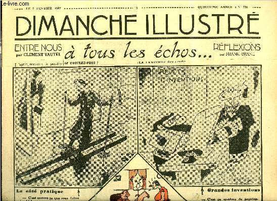 Dimanche-Illustr n 728 - En embuscade par Radcliffe Martin, Une figure de la Rvolution, Jrome Ption dit le Vertueux et maire de Paris par Gilbert Keroul
