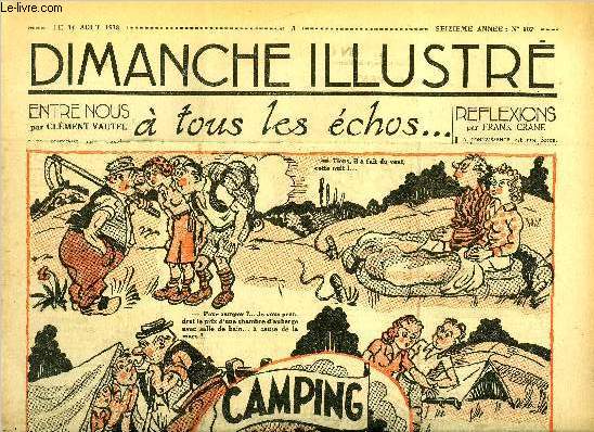 Dimanche-Illustr n 807 - L'emprise par Andre Lecuyer, Une victime de la calomnie, le chevalier de Semblanay pendu a Montfaucon par Jean Gosset, Le triangle rouge (suite) par Arthur Morrisson, Bicot, prsident de club, le chocolat rvlateur