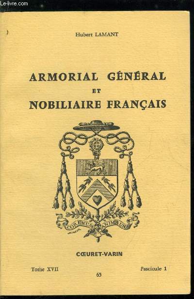 Armorial gnral et nobiliaire franais tome XVII n 65 - Du Bois
