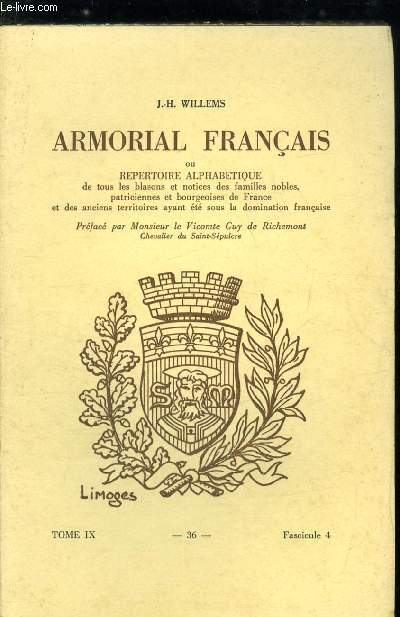 Armorial franais n 36 - Custodibus (Savoie)  Cutelle (Curtet, Custodi, Custodis, Custojoul, Custor, Custorone, Custos, ...)