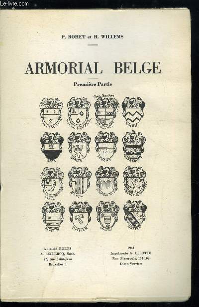 Armorial belge - premire partie
