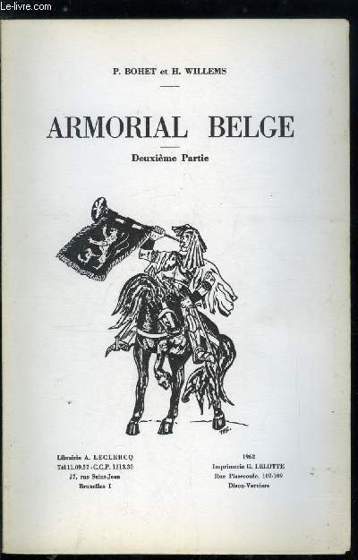 Armorial belge - deuxime partie