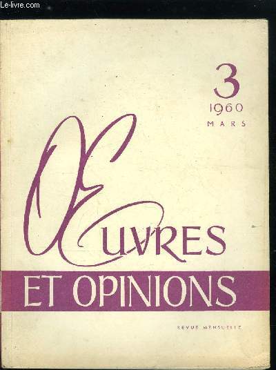 Oeuvres et opinions n 15 - Pavlik par Naguibine, Ma vie par Asseev, Le mai inou anciennement, le rossignol par Asseev, Printemps en Yakoutie par Wagner, Les rapports entre littratures par Neoupokoeva, Les traditions nationales dans l'oeuvre de Serge