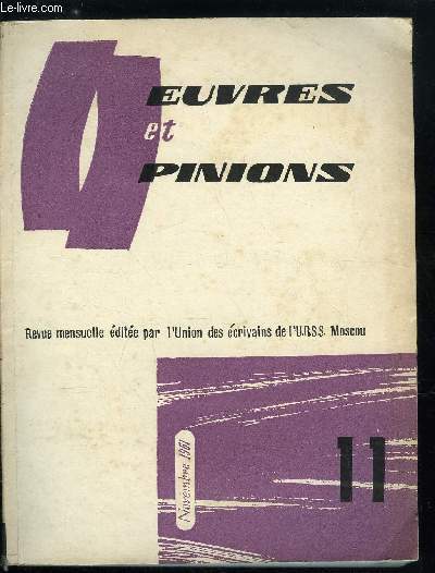 Oeuvres et opinions n 35 - L'horloge de la Rvolution par M. Mamedov et A. Pountchenok, Le coeur qui bat, un instrument ancien par Anatole Kouznetsov, De pre inconnu par Fdor Abramov, L'hirondelle par Choukourbek Beichenaliev, La contre d'or par Sabit