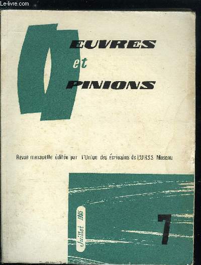 Oeuvres et opinions n 79 - A nos lecteurs par Irakli Abachidz, La Gorgie sovitique par Guorgui Natrochvili, Rcits par Constantin Lordkipanidz, Je vois le soleil par Nodar Doumbadz, Pluie d'automne par Sergo Kldiachvili, Petit Faucon par Demna