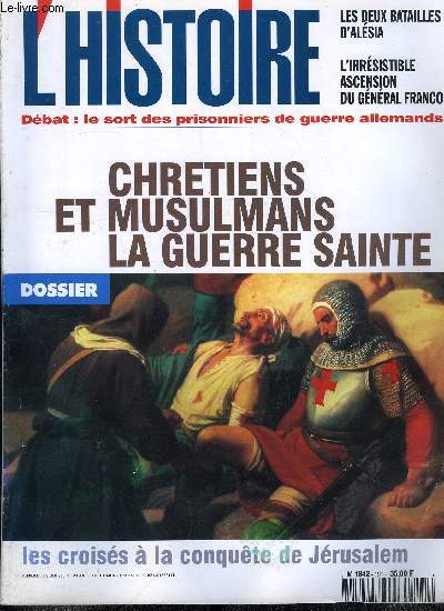 L'histoire n 191 - Jean Giono, le hussard et le cholra par Rgis Bertrand, Ah, que la CGT tait jolie par Olivier Wieviorka, Un pape sain dans un corps sain par Catherine Vincent, Tout ce qu'il faut savoir sur les annes noires par Jean Maurice