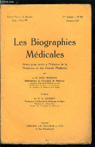 Les biographies mdicales n 10 - Percy Pierre-Franois Le Baron - IIe partie