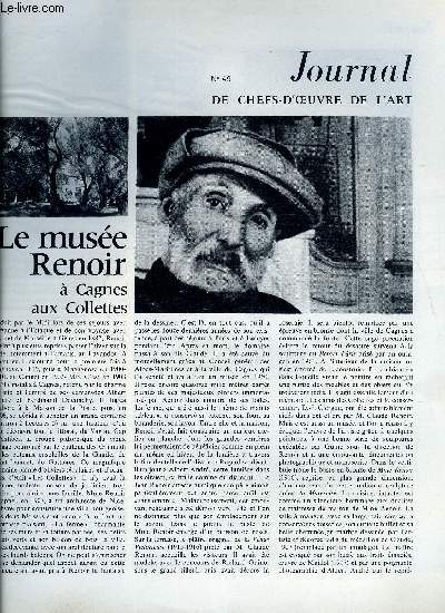 Journal de chefs-d'oeuvre de l'art n° 49 - Le musée Renoir a Cagnes aux Collettes, Gilioli, L'art rupestre schématique du sud ouest de l'Espagne