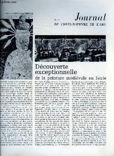 Journal de chefs-d'oeuvre de l'art n 50 - Dcouverte exceptionnelle de la peinture mdivale en Istrie