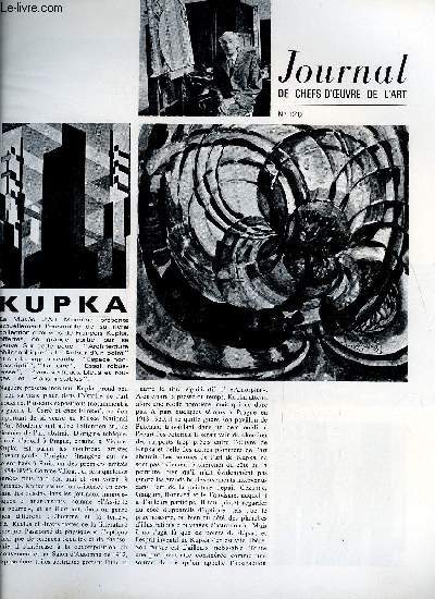 Journal de chefs-d'oeuvre de l'art n° 120 - Kupka, Adam Saulnier, Marcel Gili