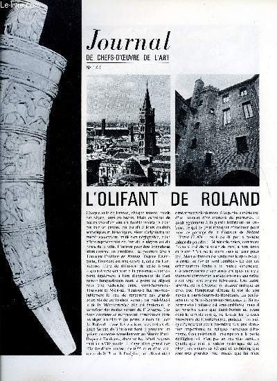 Journal de chefs-d'oeuvre de l'art n 141 - L'olifant de Roland, Robert le ricolais, R. Savary, Les jumeaux dans l'art et les mythes