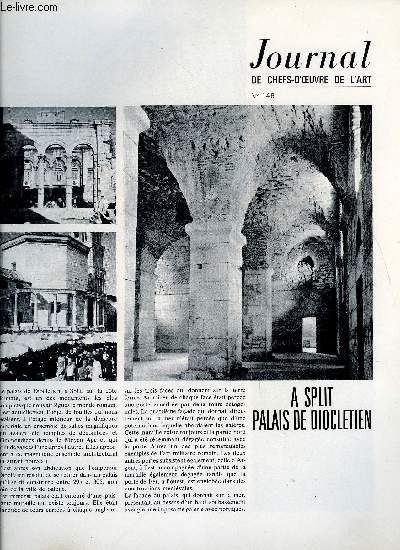 Journal de chefs-d'oeuvre de l'art n 146 -A Split palais de Diocletien, Vantongerloo, pionnier de l'abstraction, Architecture et arts plastiques
