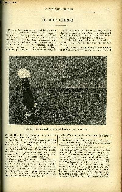 La vie scientifique n 48 - Les boues lumineuses par P. Crpy, La question du musum par Georges Vitoux, Machines pour l'essai des organes de bicyclettes par A. Brun, Les sels potassiques de Stassfurt et l'agriculture par Albert Larbaltrier, La bonne