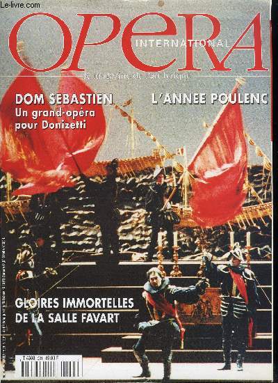 Opra international n 231 - Cration a Genve, Centenaire Poulenc, La Salle Favart a 100 ans