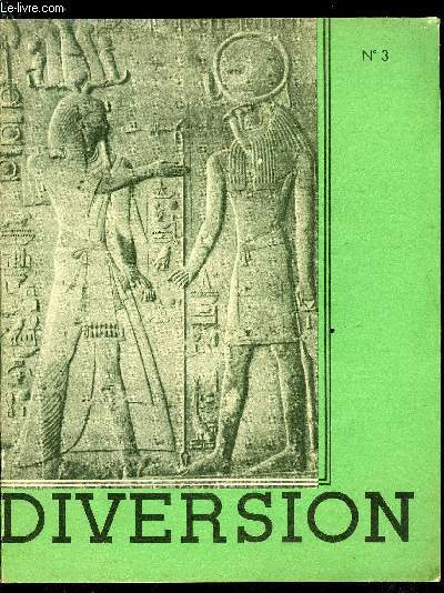 Diversion n 3 - L'esprit d'Egypte par Max Jacob