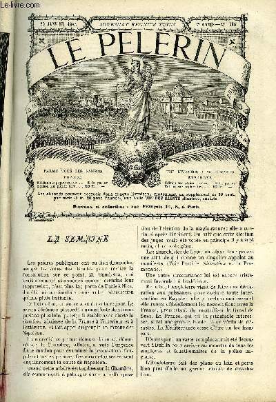 Le Plerin n 316 - Jrusalem, Situation, Savoir donner, Un grand capitaine, Janvier 1793-1883, Les dynamitards